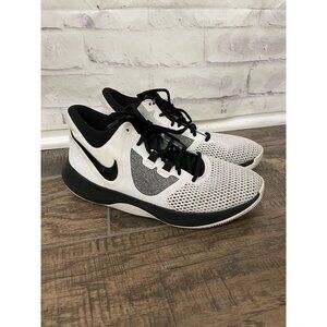 Nike Air Precision ll 2 Men’s Size 8.5 White Black AA7069-100 Basketball‎ Shoes